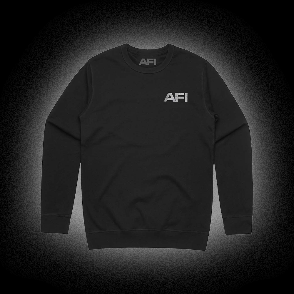 AFI Black Logo Crewneck
