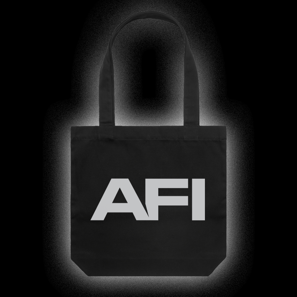 AFI Black Logo Tote