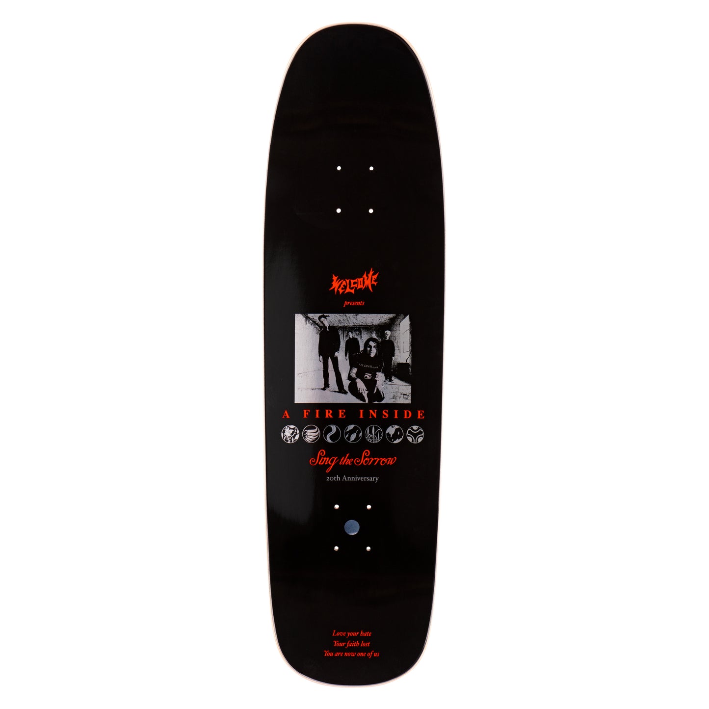 SOLD OUT Welcome AFI Sing the Sorrow Skate Deck