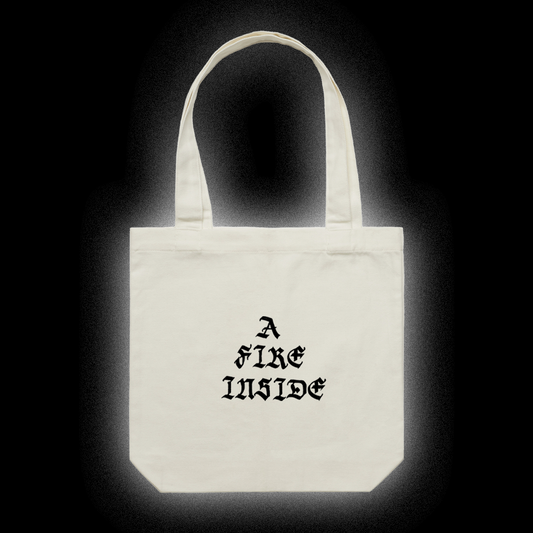 A Fire Inside Ivory Tote