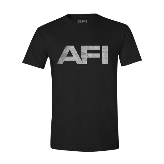 AFI Black Logo Tee