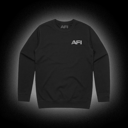 AFI Black Logo Crewneck