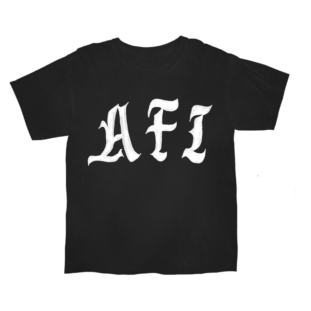 AFI Logo Black Tee