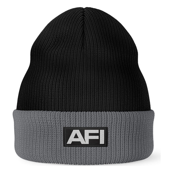 Burials Eclipse Woven Label Black Beanie – AFI US